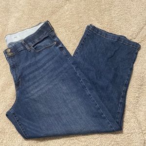 ST. JOHNS BAY WIDE LEG JEANS SIZE- 18W NWOT